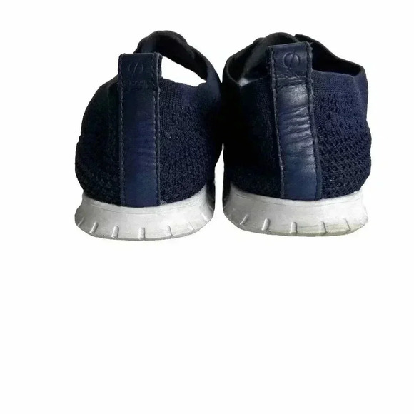 Cole Haan Zerogrand Stitchlite Knit Navy Wingtip Oxford Shoes Women’s 10B C8 - Picture 4 of 6
